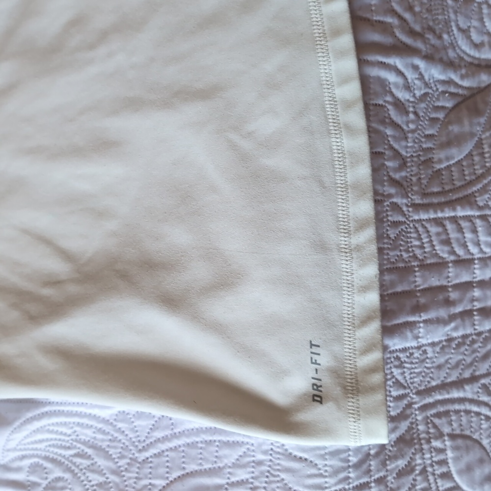 Nike Pro White Dri Fit Long Sleeve - M - Picture 4 of 4